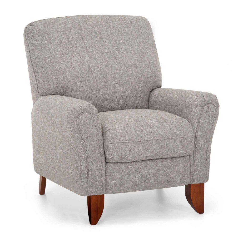 544_3525-07HobbsFlannel_Angled_web 544 Lola Pushback Recliner - Image 1