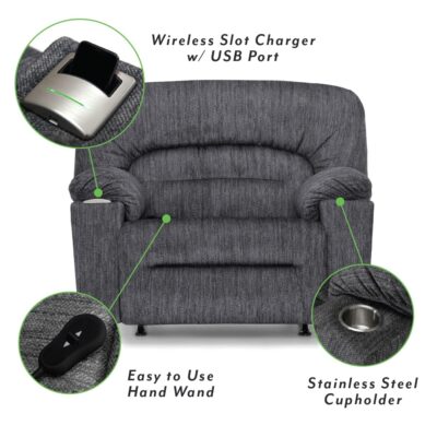 8544 Gradin Fabric Recliner – Franklin Corporation