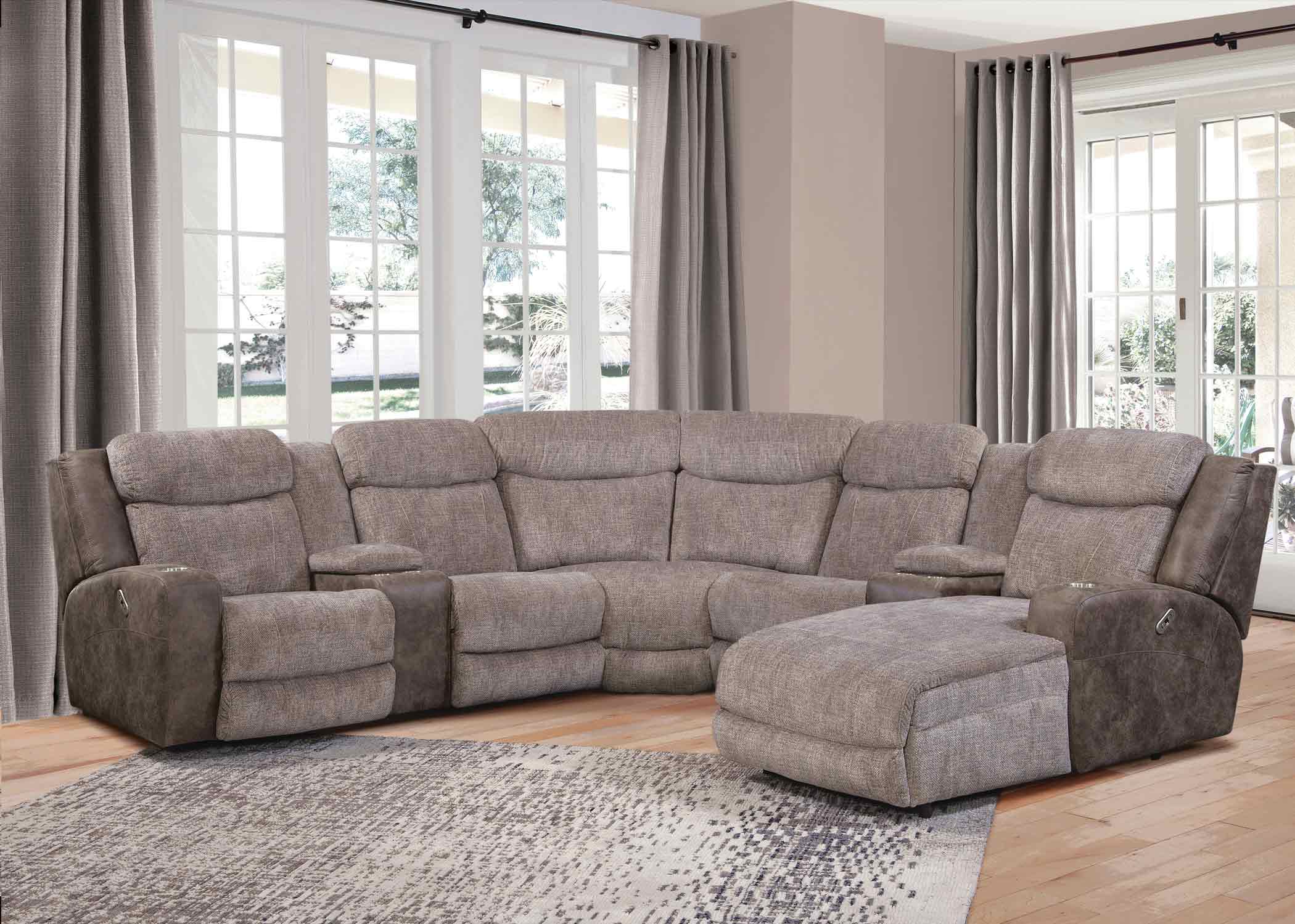 Carver best sale reclining sofa