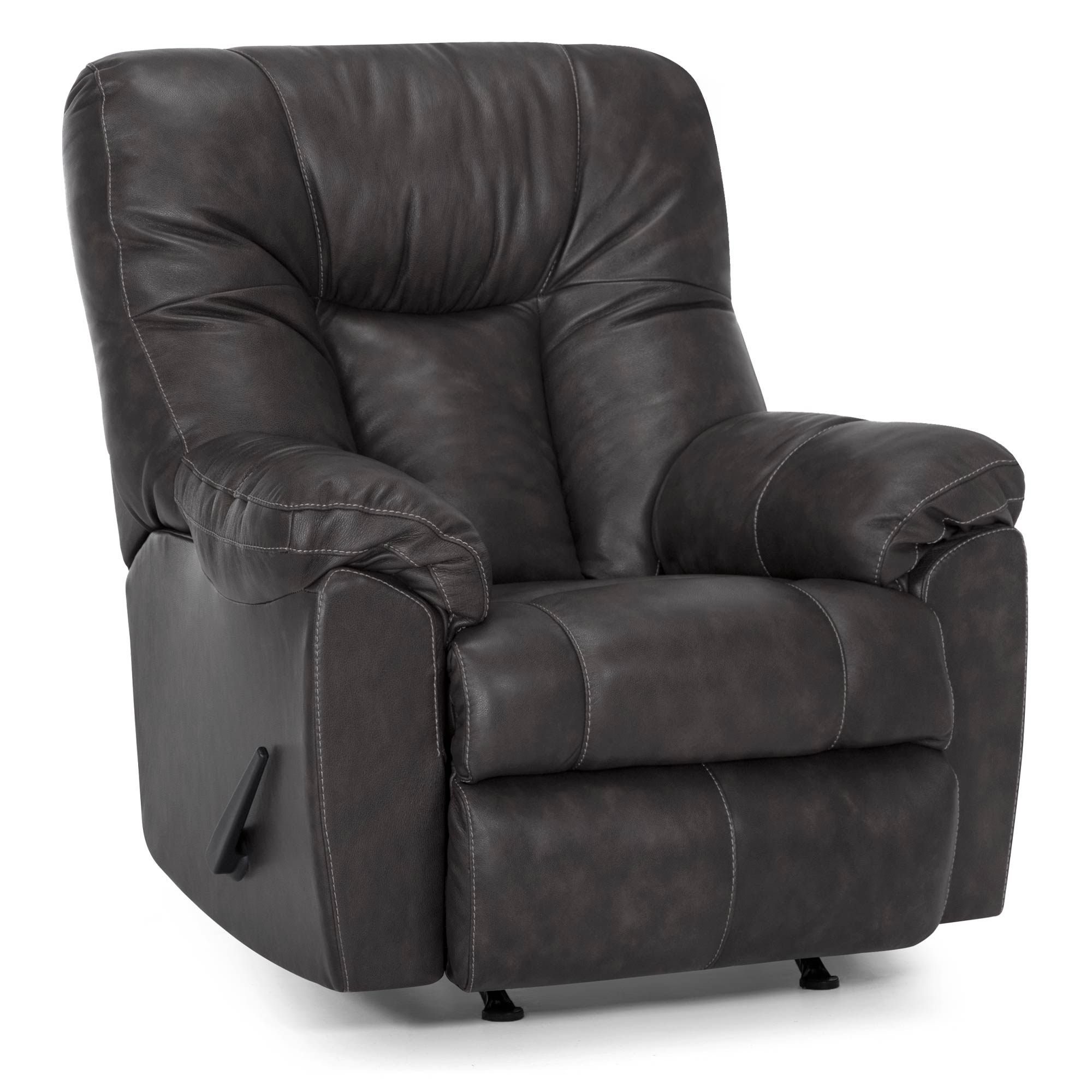 franklin leather rocker recliner