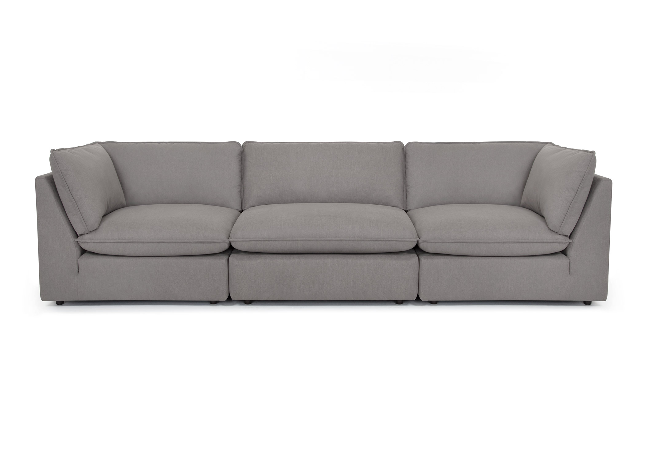 Dream gray modular on sale 6 piece sectional