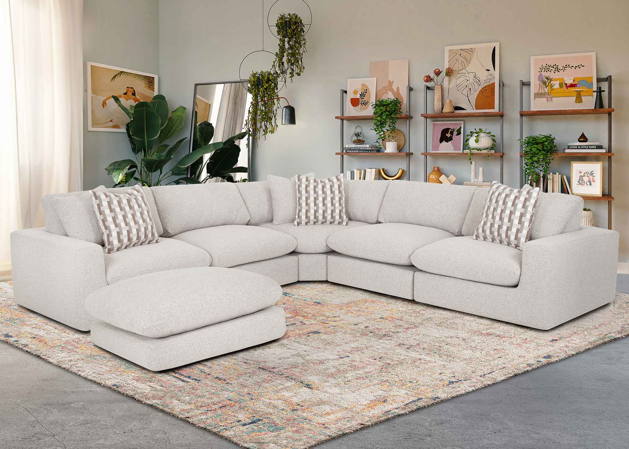 972 Marcella Sectional – Franklin Corporation