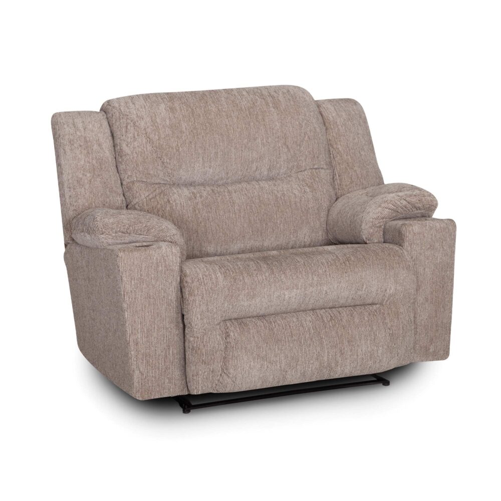 8574 York Fabric Recliner - Image 1